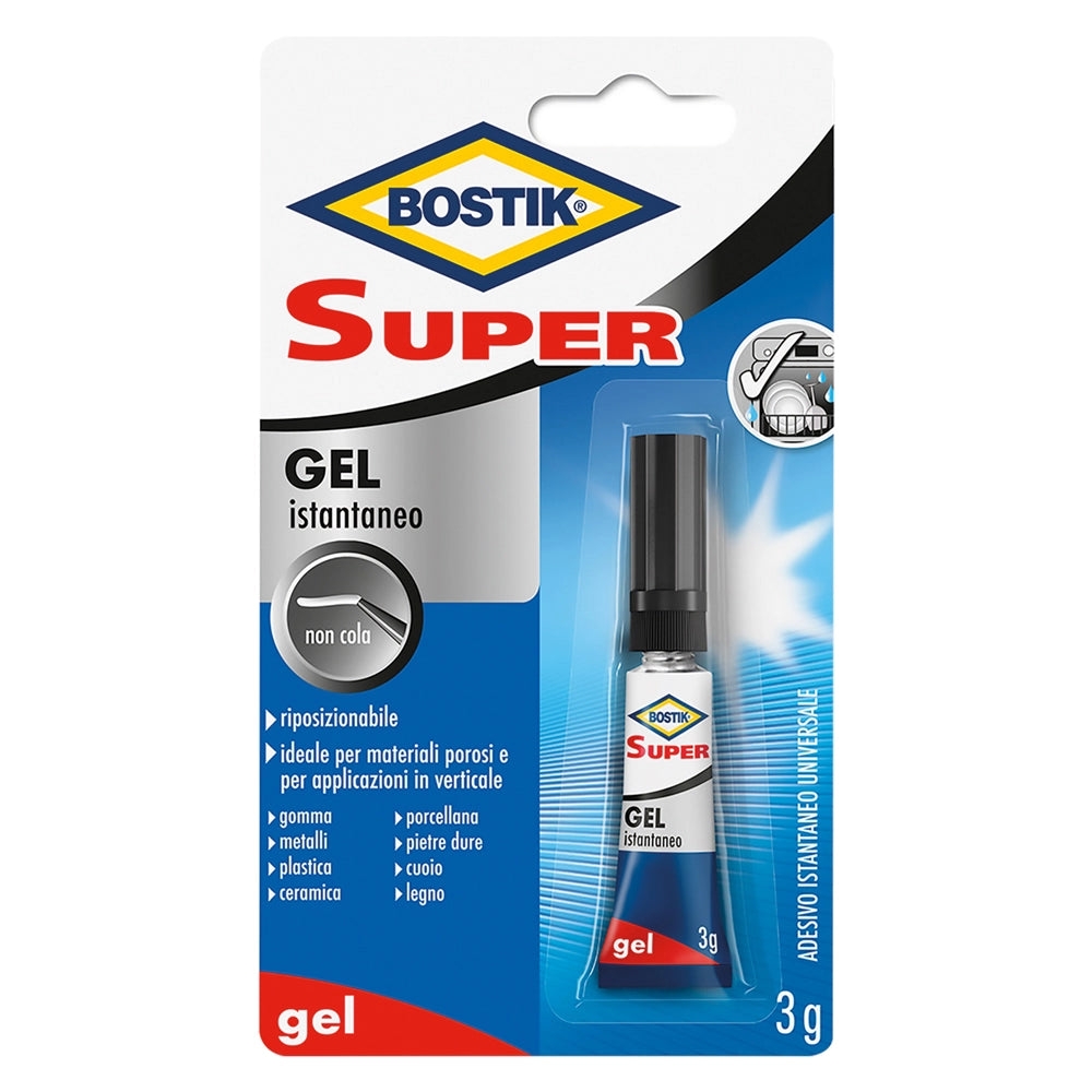 12blister adesivo istantaneo universale gel 'super' gr. 3 (clip strip) cod:ferx.9120620nlm