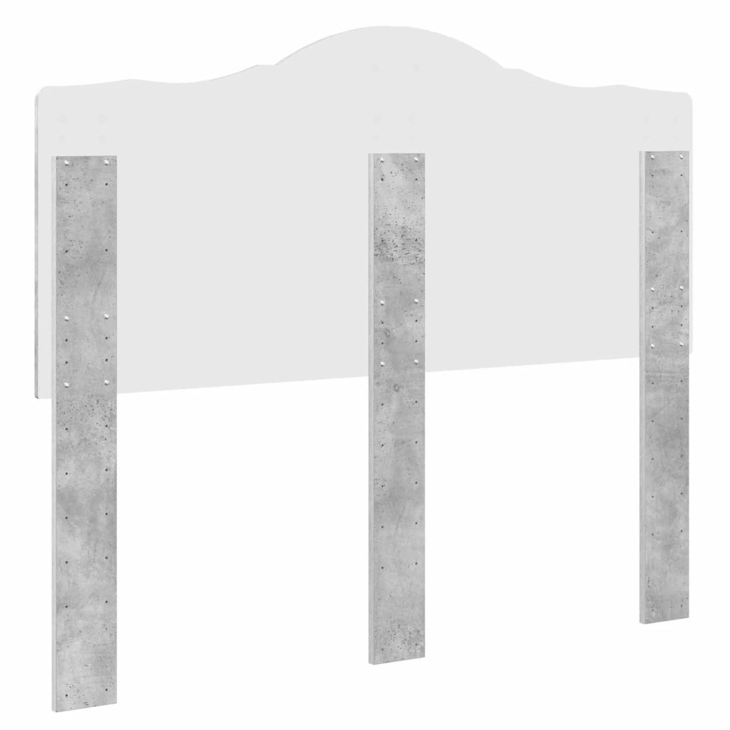 Testiera | Testata Grigio cemento Legno multistrato