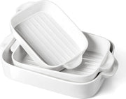 Set di teglia per forno / casserole - teglie per forno e air fryer, Resistente al lavaggio a vapore / forme per forno - teglia per brasatura al forno