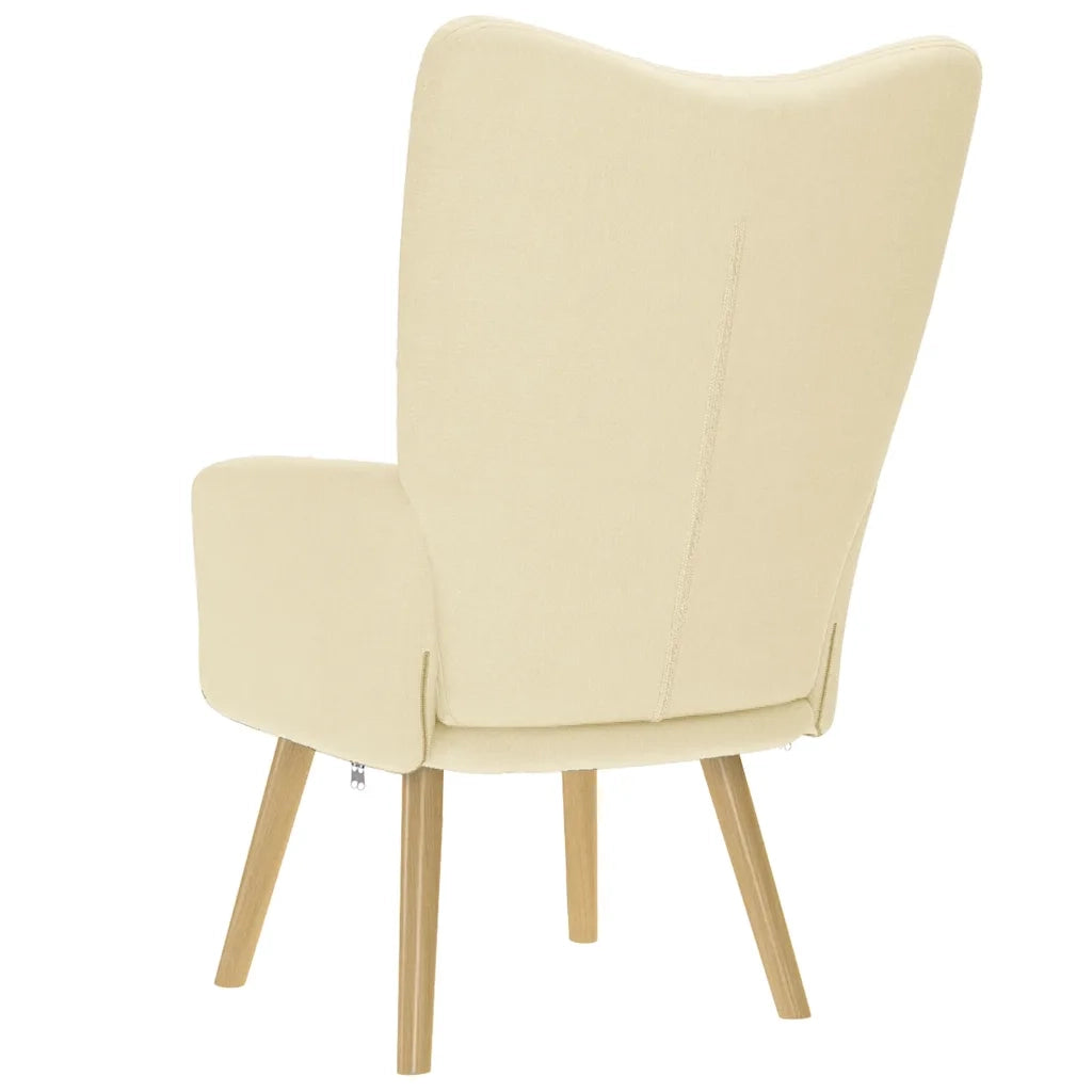 Sedia Relax Crema in Tessuto 4016774