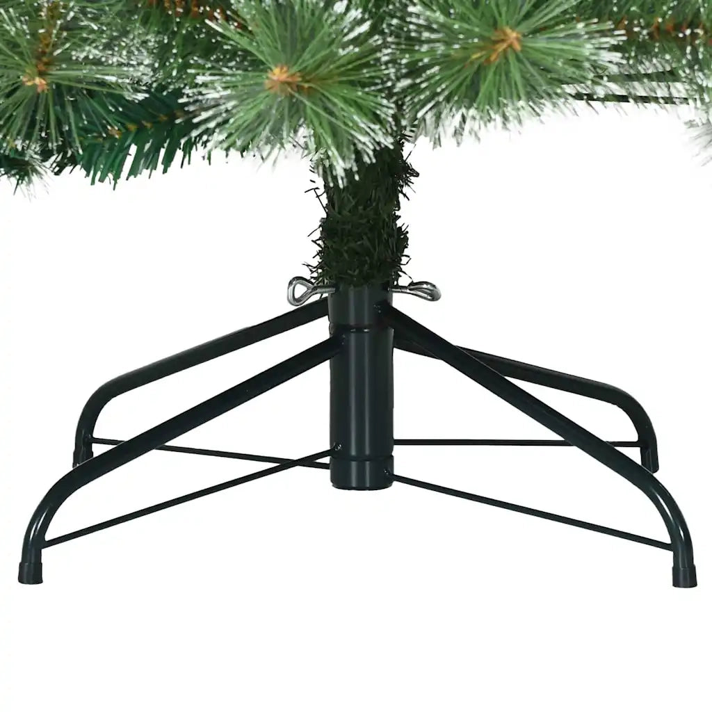 Albero di Natale Artificiale Snodato Foderato di Neve Verde 42019339