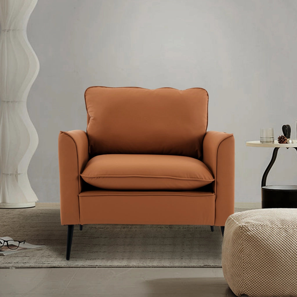 Poltrona Lounge ¨C MINIMAL ¨C Similpelle, Nordico Retr¨°, 1 Posto