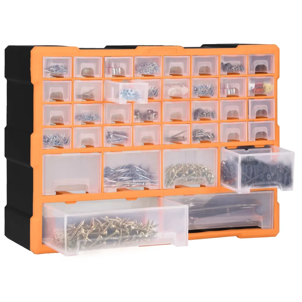 Mobile Contenitore con 38 Cassetti 52x16x37,5 cm 147577
