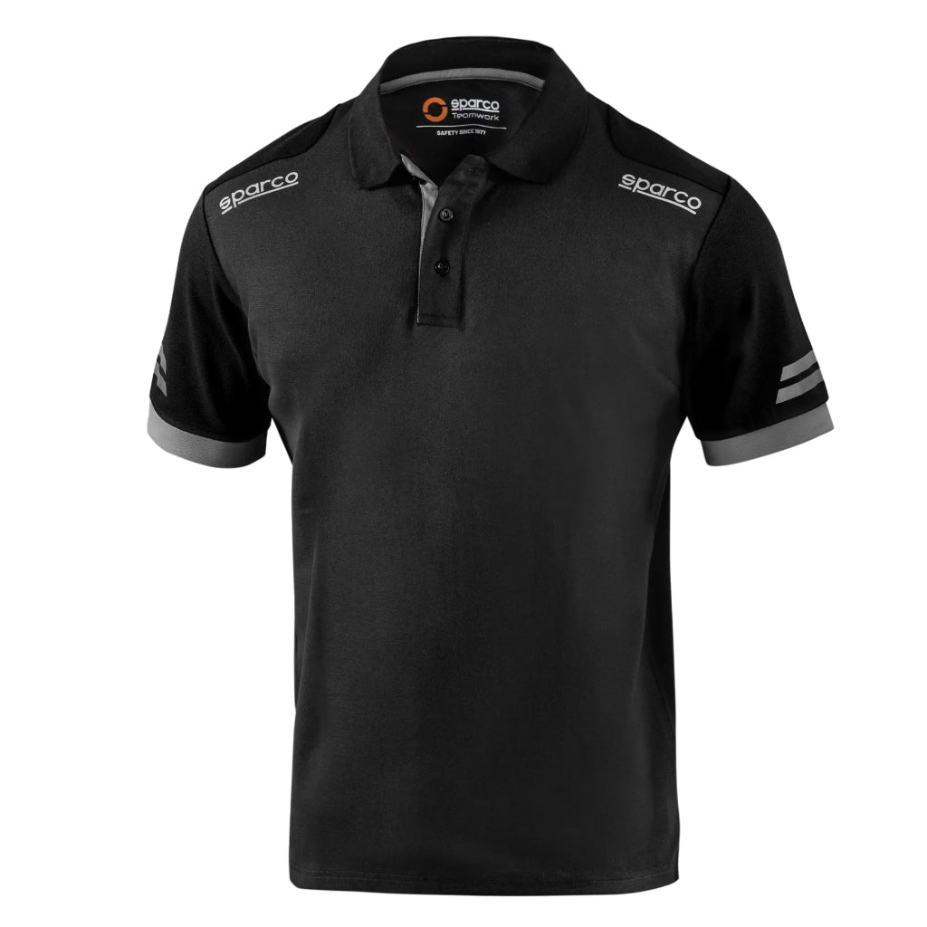 POLO DA LAVORO TOLEDO- - tg.M - nero grigio - 1 pezzi SPARCO