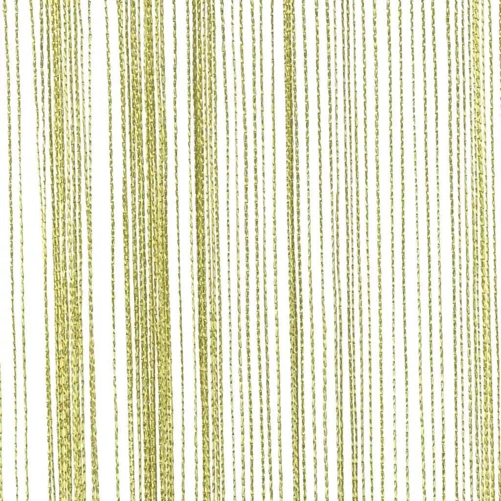 2 pz Tende a Fili 140x250 cm Verdi