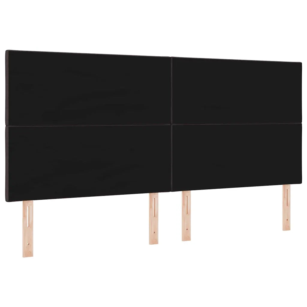 Testiera Marrone Scuro 200 cm Tessuto 3337954