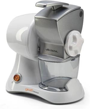 Ariete 448 gratì professional - grattugia elettrica con rullo professionale - tramoggia in metallo - contenitore estraibile - 120 watt - argento - ARI448