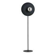 Lampada da terra Oslo nero/grafite 145cm E14 Emibig