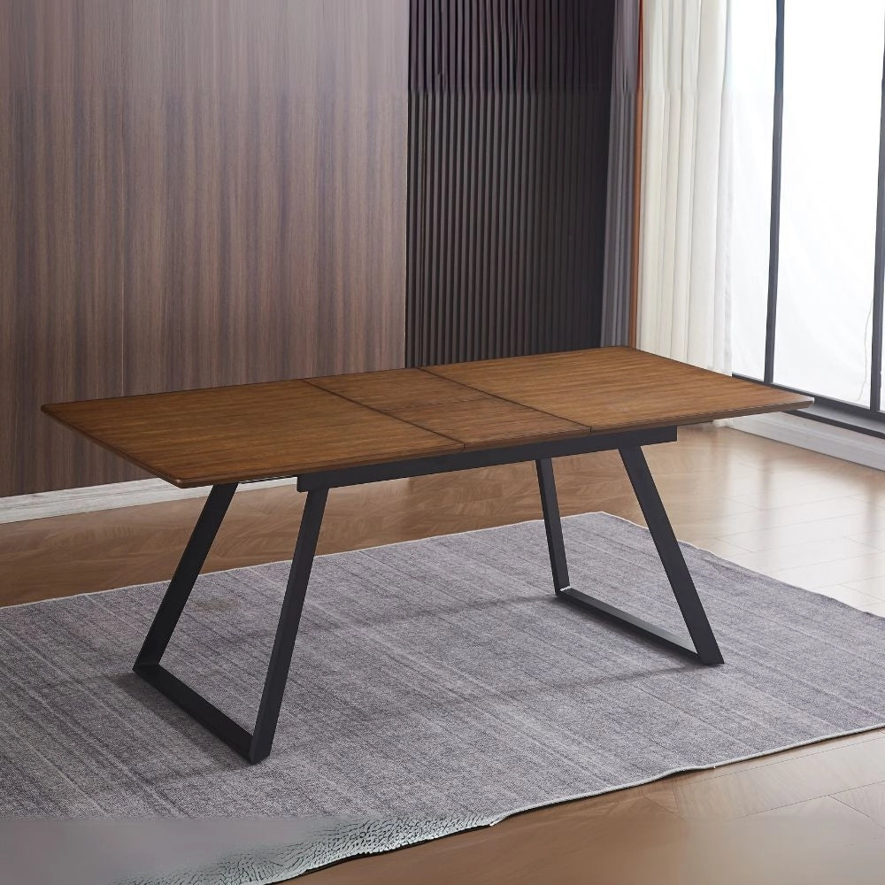 Tavolo allungabile Shelton colore rovere scuro 160x90x76H