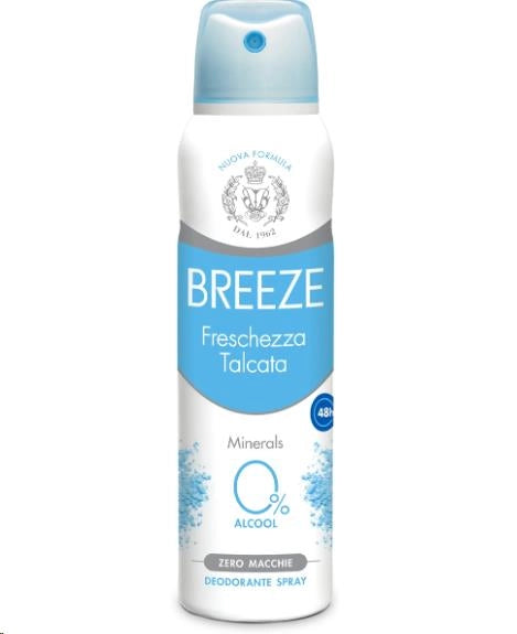 BREEZE DEO SPRAY 150 ML FRESCHEZZA TALCATA