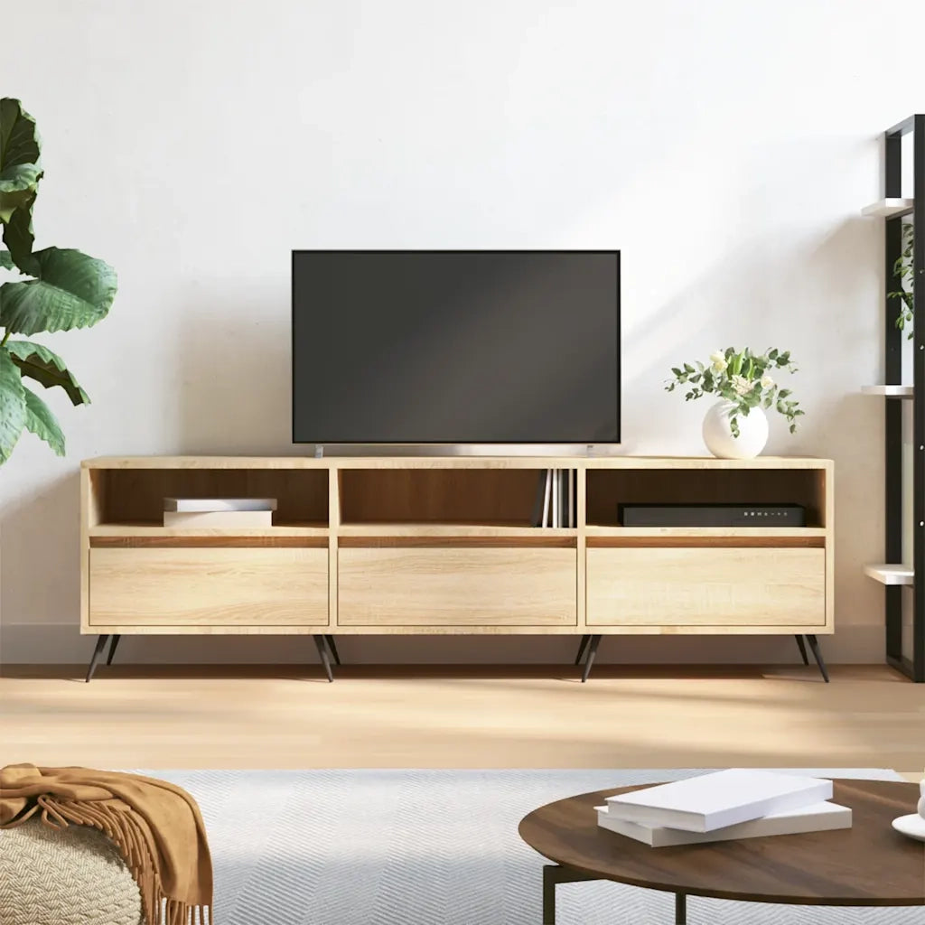 Mobile TV | Armadietto TV | Mobile Porta TV Rovere Sonoma 150x30x44,5 cm Legno Multistrato