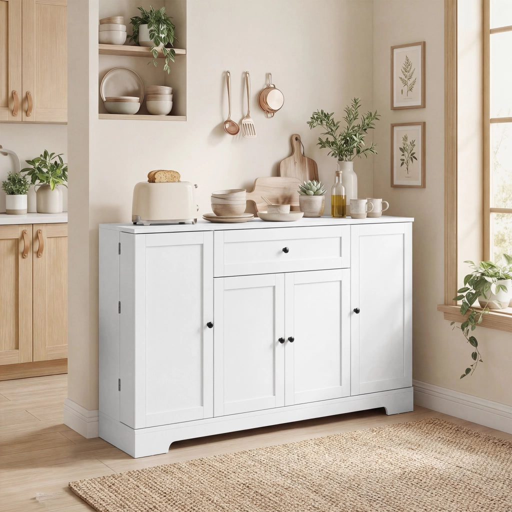Armadio cucina ¨C zephmum ¨C bianco 80x35x80
