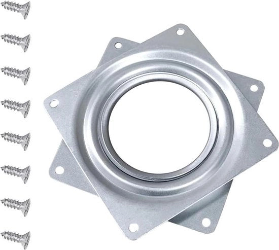 Draaischijf 10 cm - sistema di rotazione stabile per tavolo da disegno - meccanismo di rotazione per tavolo da lavoro - meccanismo di rotazione elettrico per tavolo da disegno
