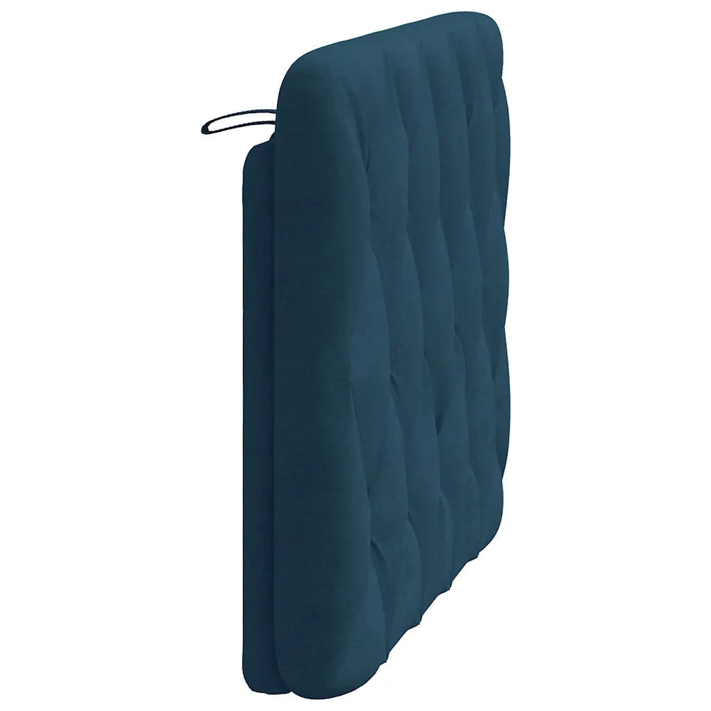 Cuscino Testiera Blu 100 cm in Velluto 374718