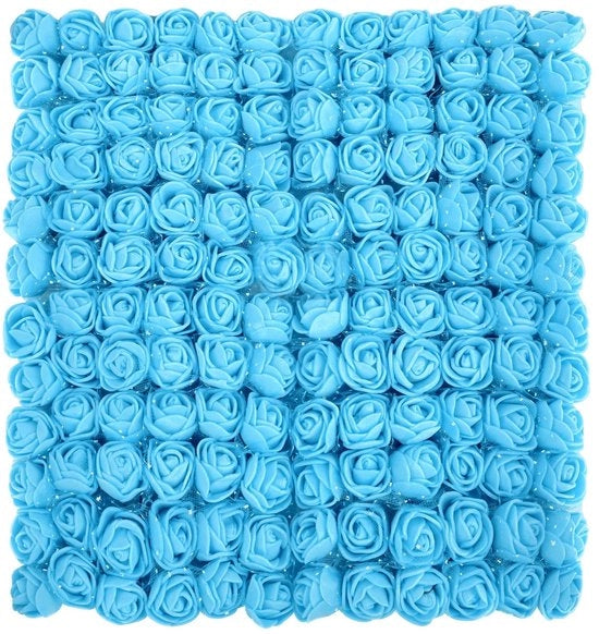 Decorazioni di Festa Mini-Foamizzate - Fiori Artificiali per Matrimonio - 144 Pezzi - Dimensioni 1,5 x 2,5 cm