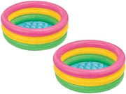 Intex 58924 Piscina 3 Anelli Multicolor, Multi