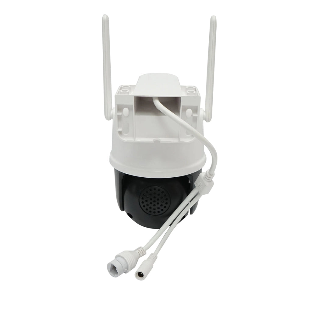 Telecamera di videosorveglianza intelligente P2P, WIFI, esterno 6MP 1080P, doppia lente, sensore di movimento PTZ, ruotabile a 360 gradi, applicazione ICSee