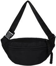 Borsa da spalla grande per donne - Borsa da spalla per uomini e donne - Borsa da spalla crossbody - Con cinturino regolabile - 2 tasche con zip - Borsa da spalla leggera per uso quotidiano