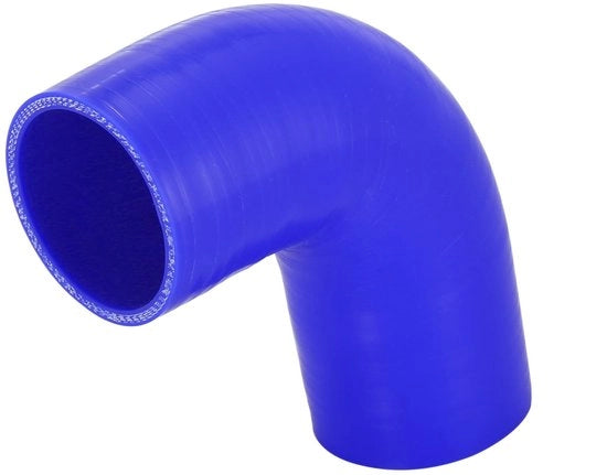 Slang di Silicone 90 Gradi di Accosciamento - Pezzo di Ricambio - Universale - Blu - Diametro Interno 57 mm - Materiale Resistente - Slang di Raffreddamento