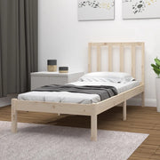 Giroletto senza Materasso-Struttura Letto 75x190 cm in Legno Massello di Pino 439002