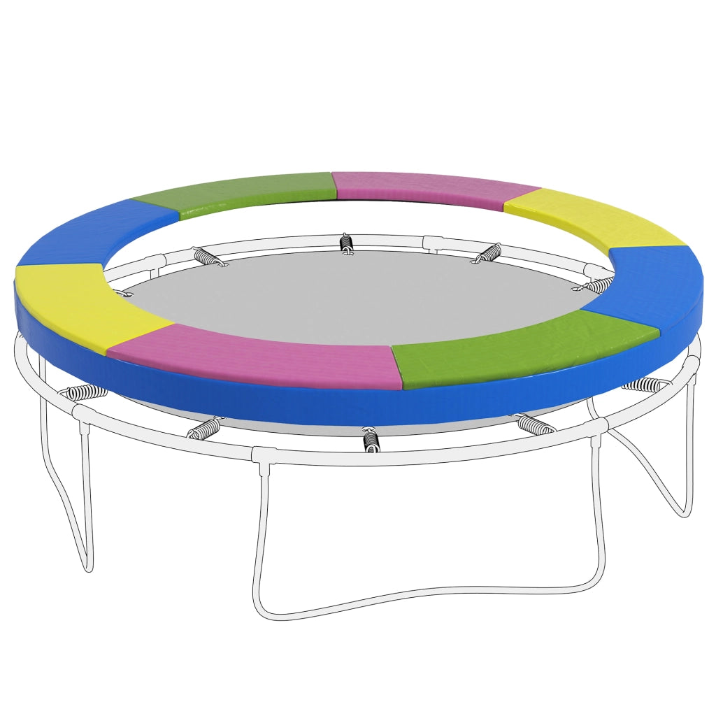 Cuscino di protezione per trampolino 305cm con cordino elastico ¨C Minimal ¨C multicolore