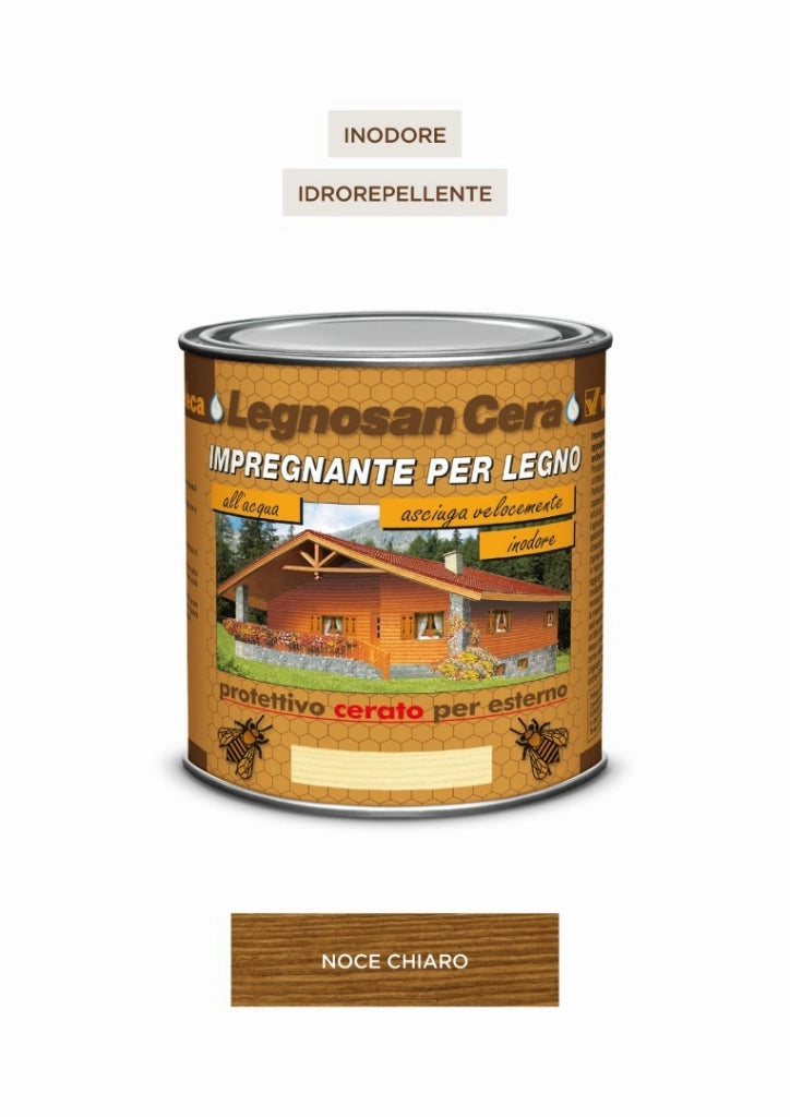 Legnosan Cera Noce Chiaro Ml 750 Veleca - Veleca