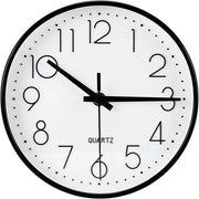 Orologio da Parete Ronde, 20 cm, Moderno, Non Emette Suoni, Orologio da Parete Decorativo con Cristallo, Orologio da Parete Estremamente Preciso, Facile da Leggere, Ideale per Ufficio, Cucina, Salotto, Camera da Bambini, Scuola