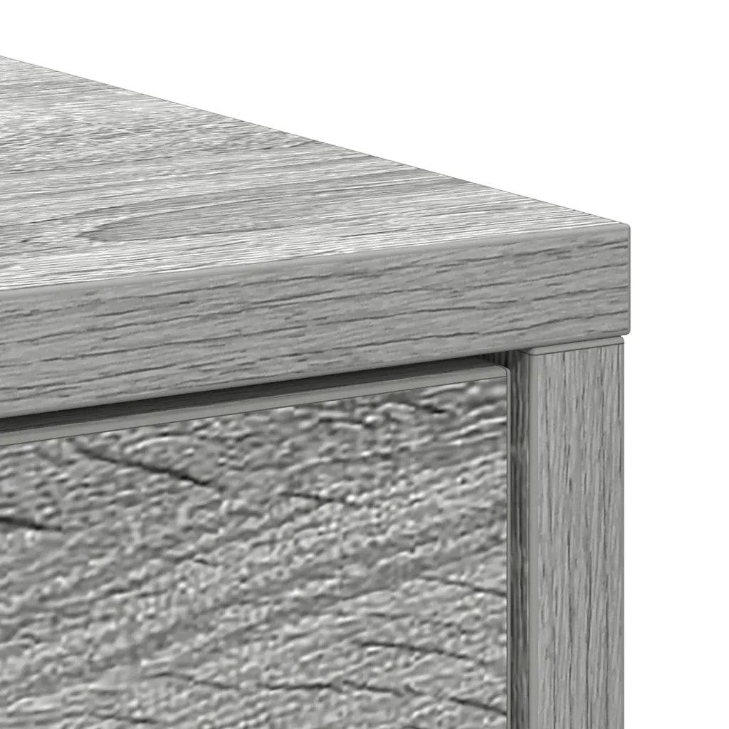 Credenza con Cassetto-Buffet-Armadio da cucina Grigio Sonoma 80x34x76 cm in Truciolato