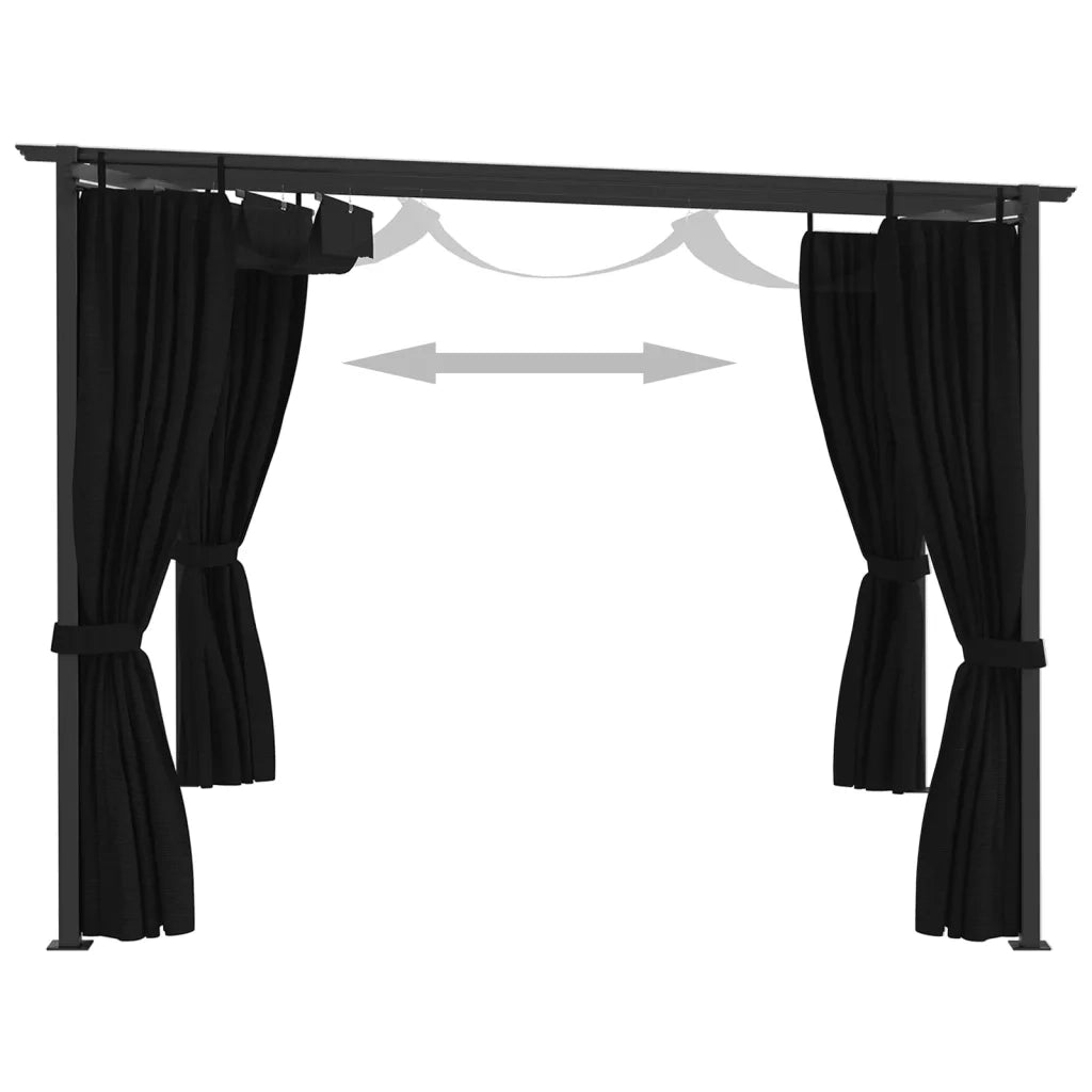 Gazebo | Pergolato 4x3 m Antracite