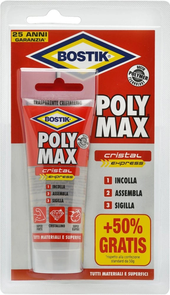 12pz bostik polymax cristal gr.75 cod:ferx.55995