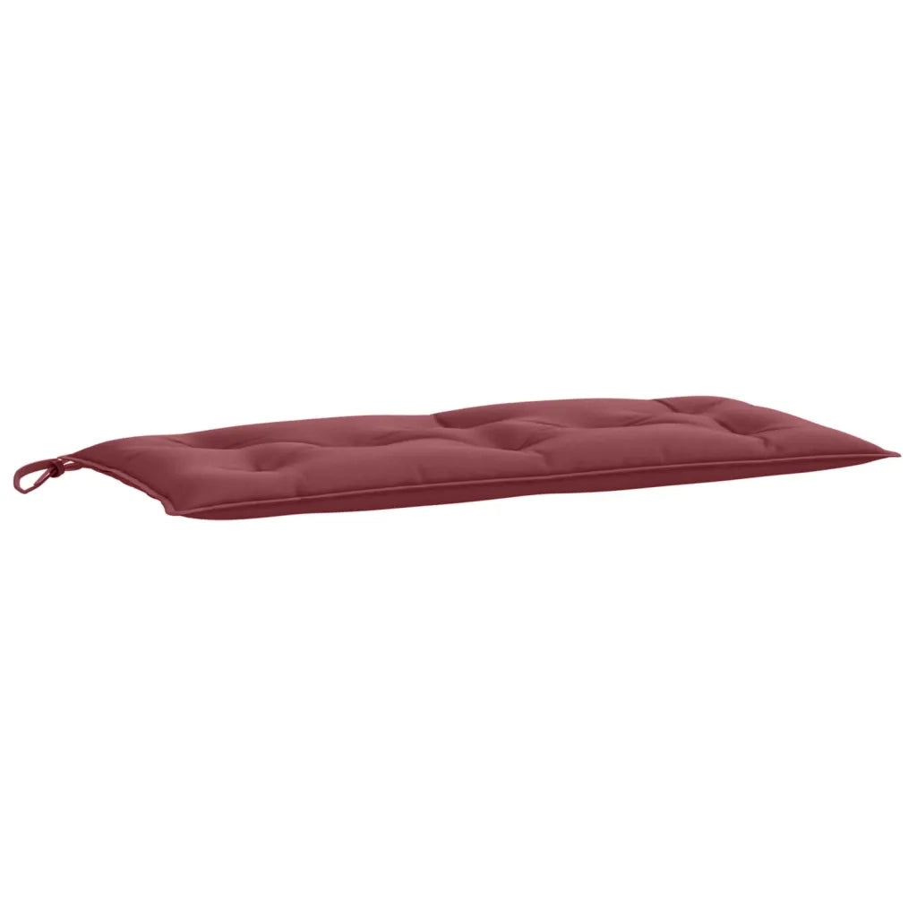 Cuscino Panca Giardino Rosso Vino Mélange 100x50x7 cm Tessuto 4002540