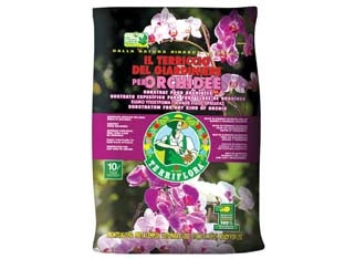 TERRICCIO DEL GIARDINIERE PER ORCHIDEE LT.10    TERRIFLORA