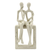 Statuetta Coppia Stons cm 11,5x9x25
