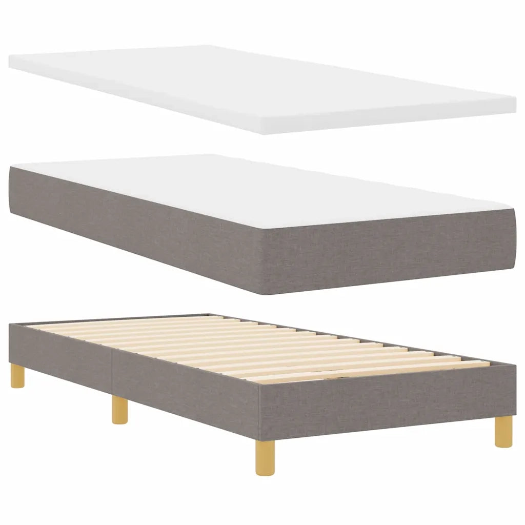 Letto a molle con cuscino Talpa 100 x 200 cm Tessuto 3338976