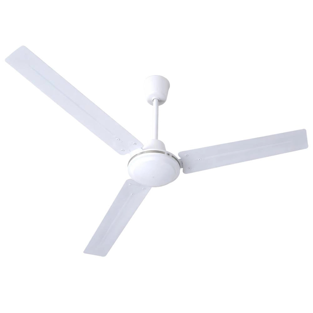 Ventilatore da soffitto industriale zephir zfs8120 70w bianco 3 pale *** diametro 120 centimetri, confezione 1