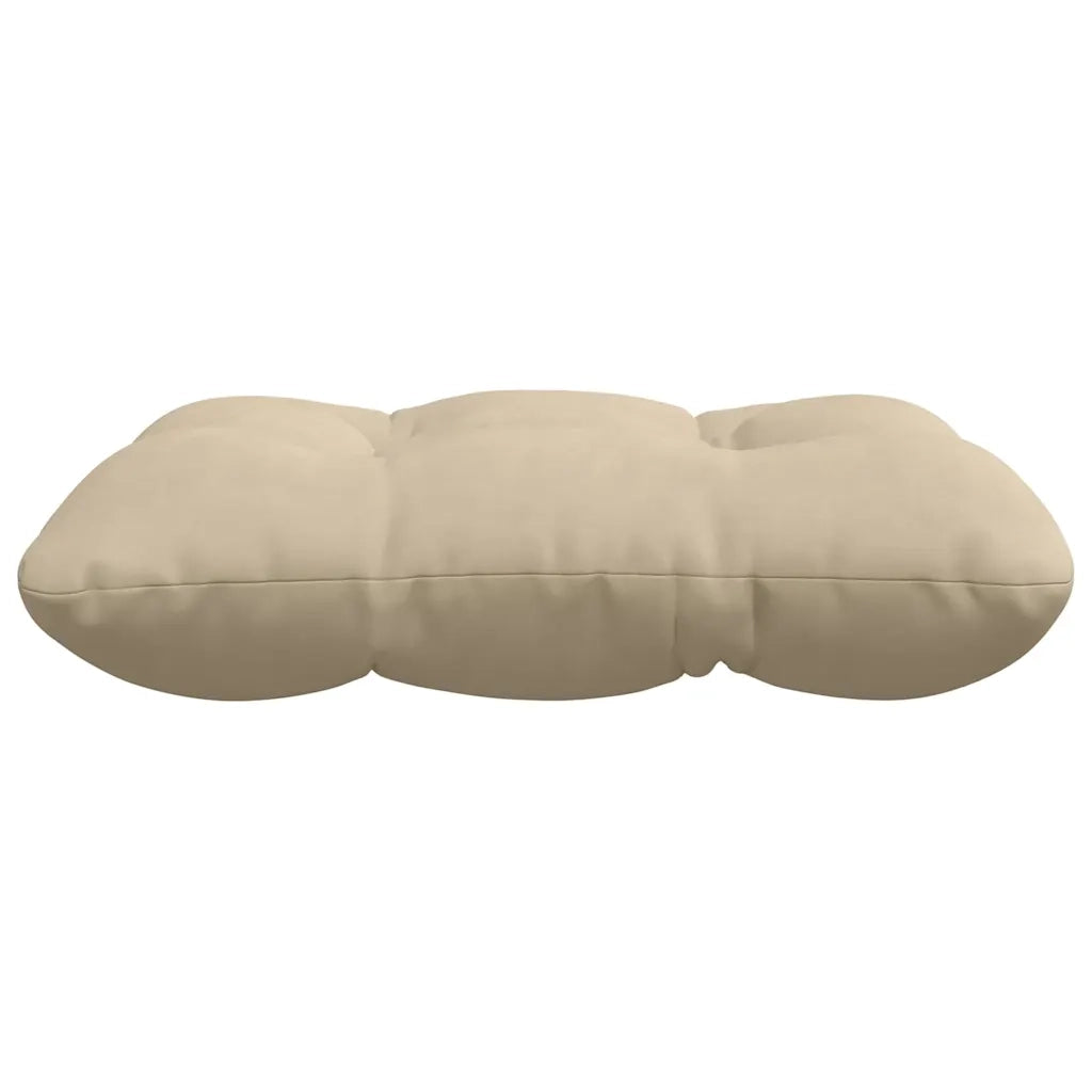 Cuscini per Seduta 4 pcs Crema 45 x 45 cm Tessuto in Microfibra 42015136