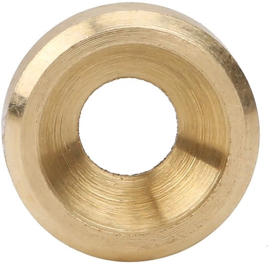Macchina a viti 50 pezzi - Disco viti a testa sottile in acciaio - Materiale puro rame - Leggero - Facile da installare - Resistente allo shock - Boccoletto di vite