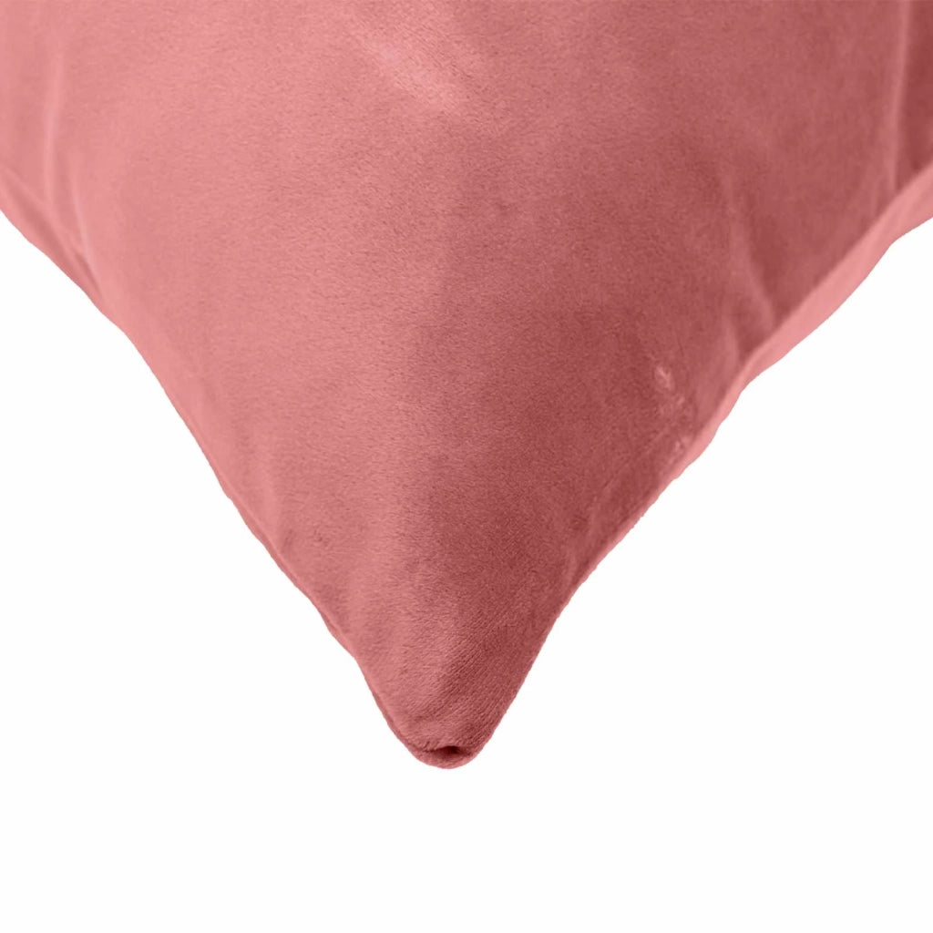 Federa 2 pcs HEERLEN Rosa 30 x 30 cm Velluto 907373