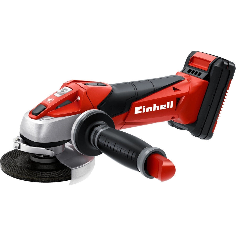 Trade Shop - Smerigliatrice Angolare A Batteria Litio 18v Einhell Te-ag 18 Li Kit Flex 115mm -