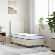 Materasso Viscoelastico Bianco 80x160x17 cm Morbido 4013416