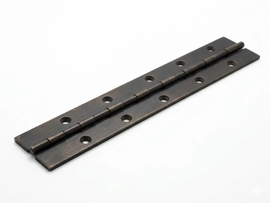 CERNIERE A METRAGGIO DA MT.2  mm.40x0,7 ferro brunito