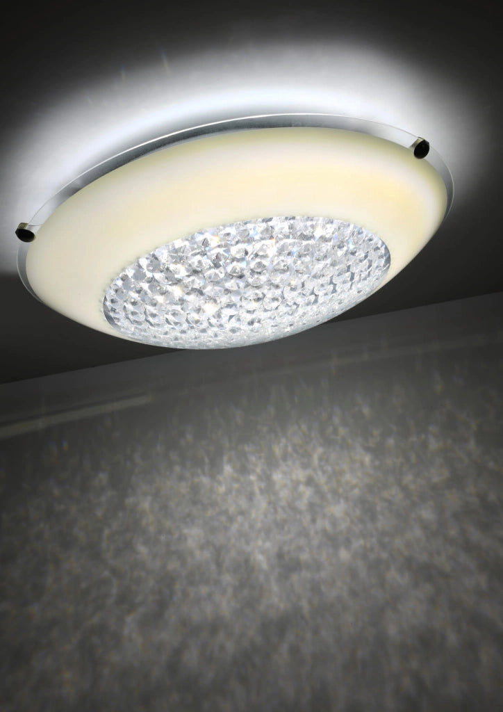 Plafoniera Candellux Pristina LED 16W 40cm Bianca 4000K