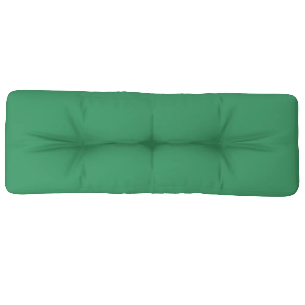 Cuscino per Pallet Verde 120x40x12 cm in Tessuto 314477