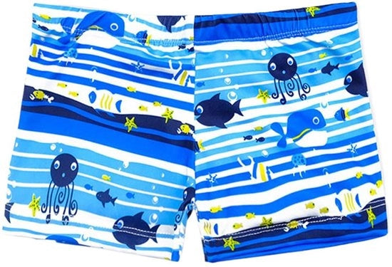 Kit di bagno per bambini - Impermeabile - Cintura elastica - Adatto per bambini - Ideale per il mare - Short da bagno
