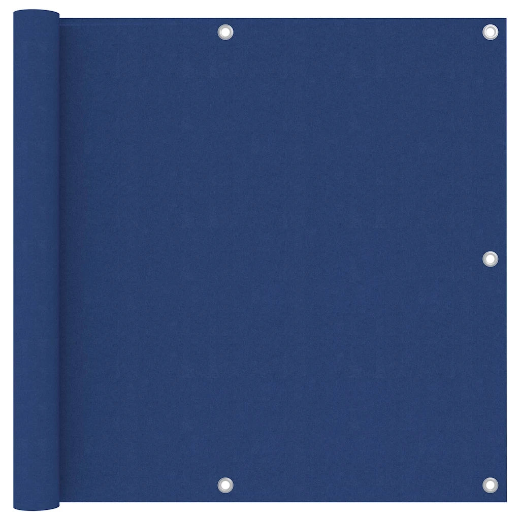 Paravento da Balcone Blu 90x500 cm in Tessuto Oxford 135014