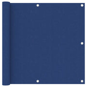 Paravento da Balcone Blu 90x500 cm in Tessuto Oxford 135014