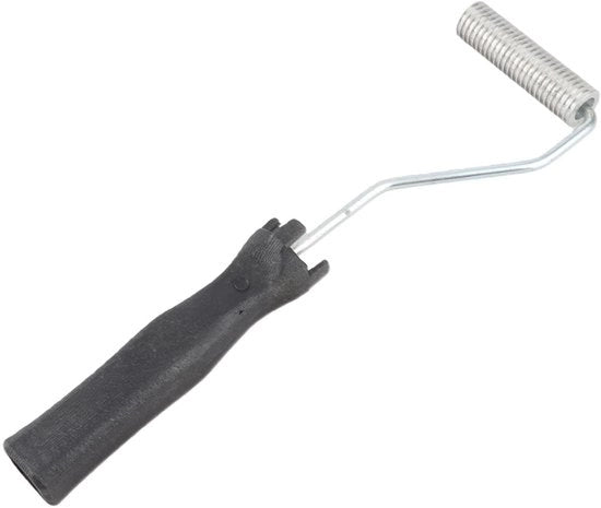 Veloce Rotolatore a Fibra di Vetro - Lega di Alluminio Premium - Manico in ABS Sostenibile - Ergonomico - Per Prodotti GFK - Diametro Rullo x mm - Rotolatore a Fibra di Vetro