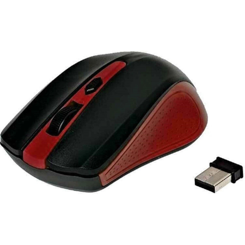 Trade Shop - Mouse Wireless Ottico 2.4ghz Ricetrasmettitore Usb Ergonomico Computer Pc An-211 -