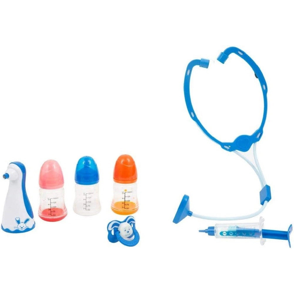 Trade Shop - Cicciobello Bua Bambolotto Con Accessori Termometro Biberon Siringa Stetoscopio -