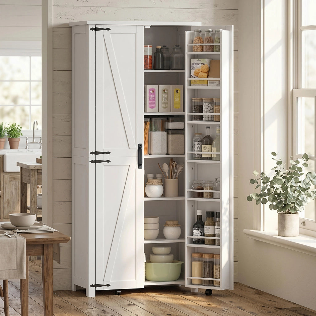 Armadio da cucina ¨C Minimal ¨C bianco 80x40x180